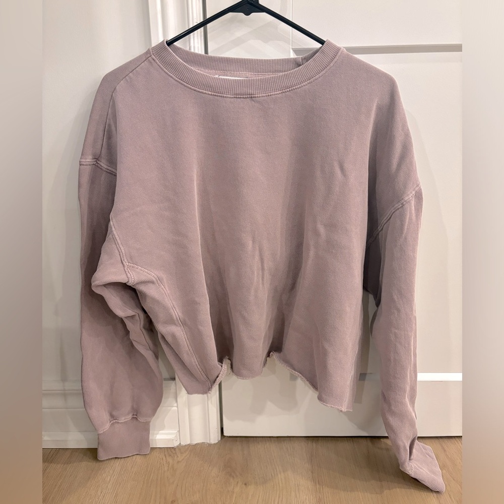 Ladies Size Medium Be You Cropped Sweater - In Good Used Condition